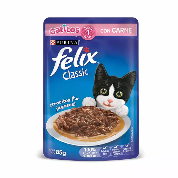 Felix Pouch Gatitos 85g Np