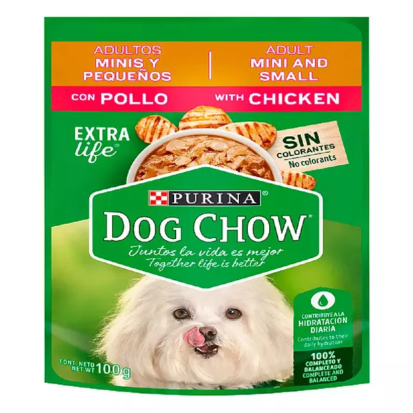 Dog Chow Pouch Adult Mini X100gr