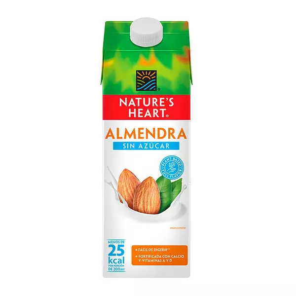 Beb Almend S/Az Natures Heart 946ml