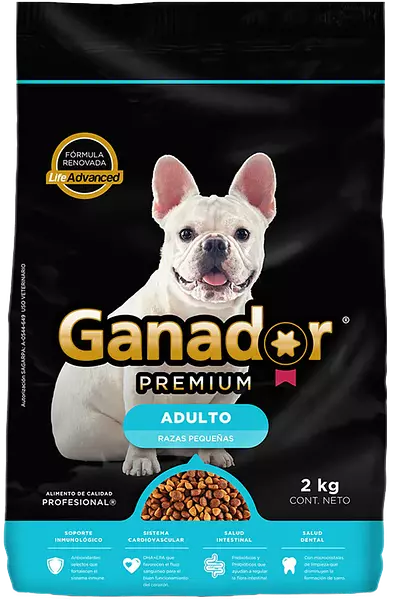 Ganador Premium Adul Rz Peq 2kl