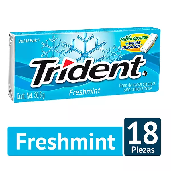 Trident Evup Menta Fresca 12