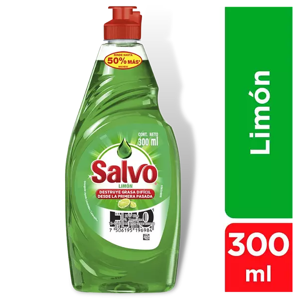 Salvo Liquido Limon 300ml