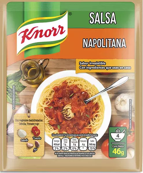 Salsa Knorr Napoli 46gr