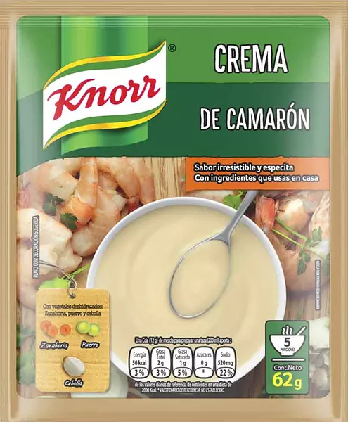 Crema Knorr Camaron 62gr