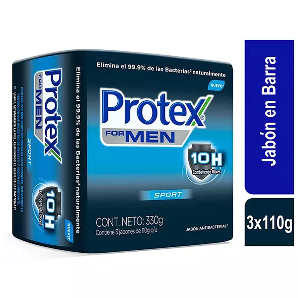 Jb Protex Men Sport 3x110g