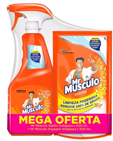 Mr Musculo Naranja X500 Gts Resp