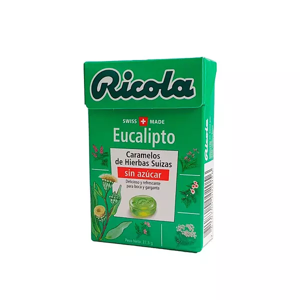 Dulces Ricola Eucal 27.5gr