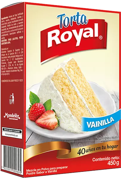 Torta Royal Vainilla 450gr