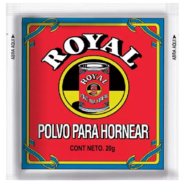 Polvo Hornear Royal 20gr