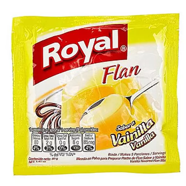 Flan Royal X40gr Vainilla