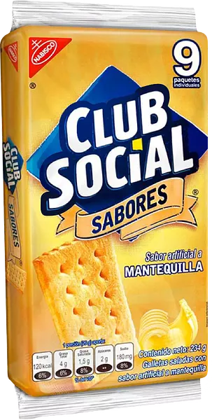 Galletas Club Social Mante X9