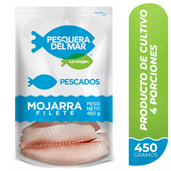 Filete de Mojarra Pesquera x 450gr