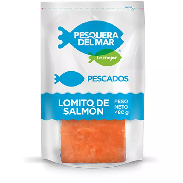 Lomitos de Salmon Pesquera x 480gr