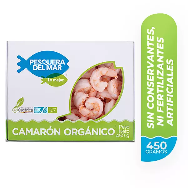 Camaron Organico Pesquera x 450gr