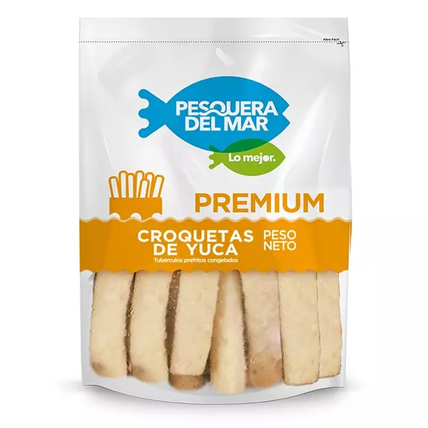 Croquetas de Yuca Pesquera X500gr