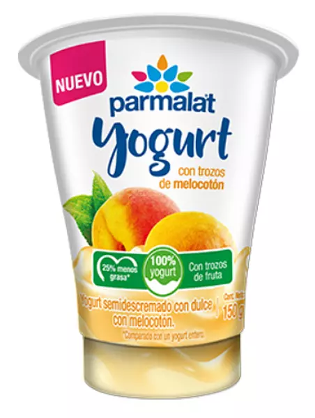 Yogurth Parmalat Trozos Melocoton