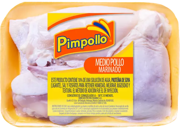 Medio Pollo Marid Pimpollo Bja