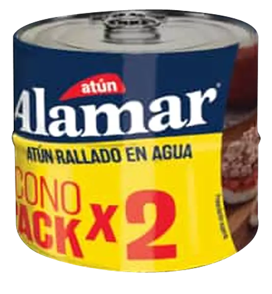 Atun Agua Rall Alamar 2x150gr