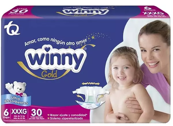 Pañal Winny Gold Et6