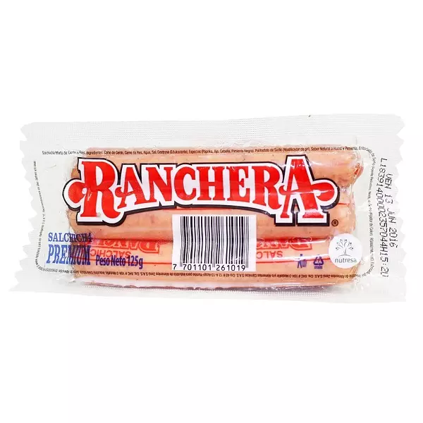 Salchicha Ranchera X115g