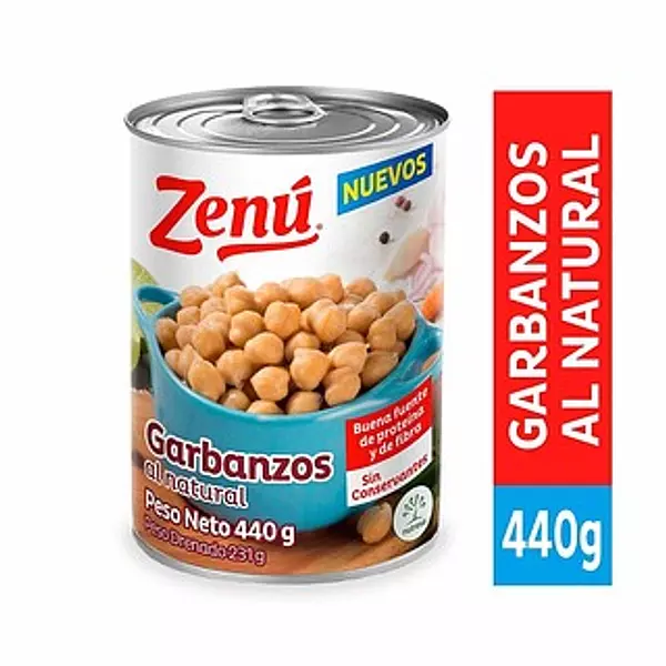 Garbanzos Zenu 440gr