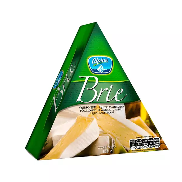 Queso Brie 135gr Alpina