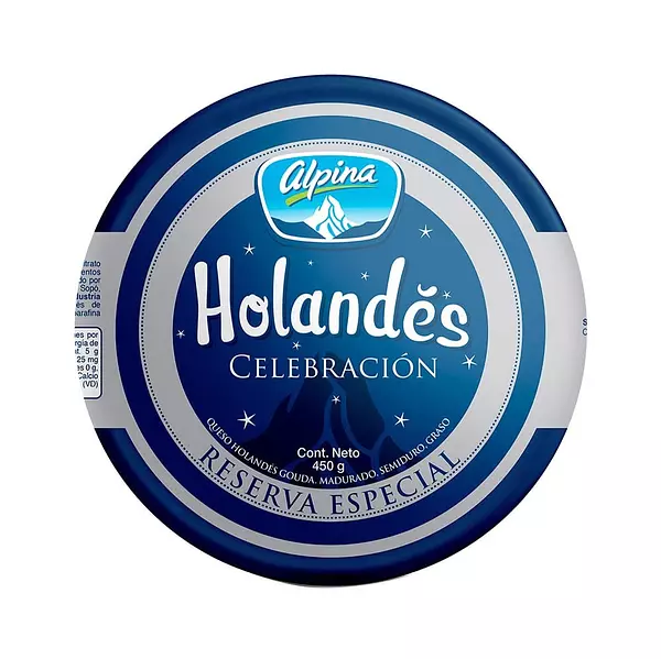 Queso Holandes Celeb Alp x 450gr