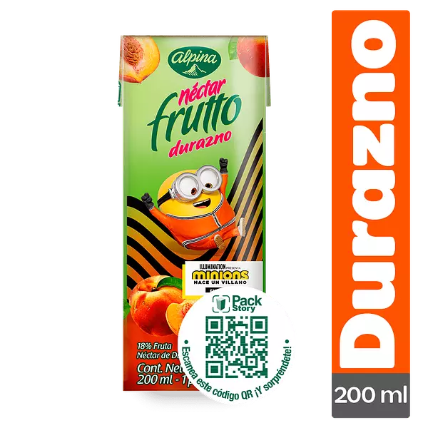 Frutto Alpi Tetx200 Durazno