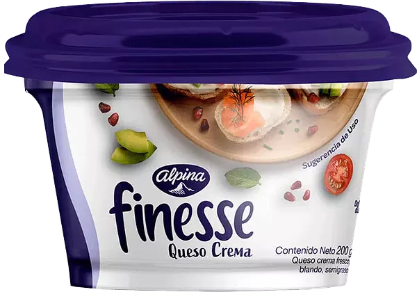 Queso Crema Untar Finesse X200gr