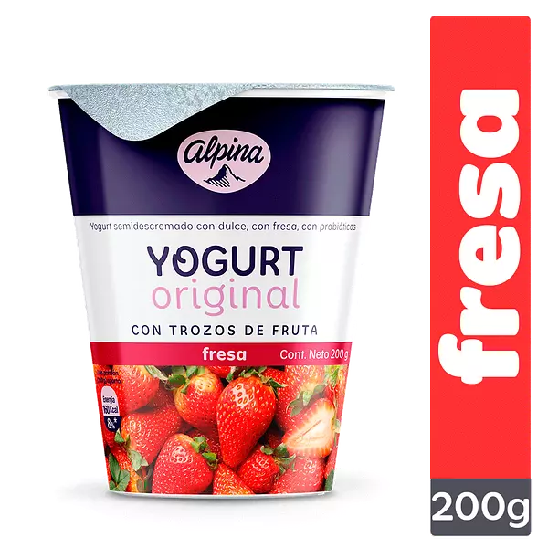 Yogurt Alpina X200 Fresa