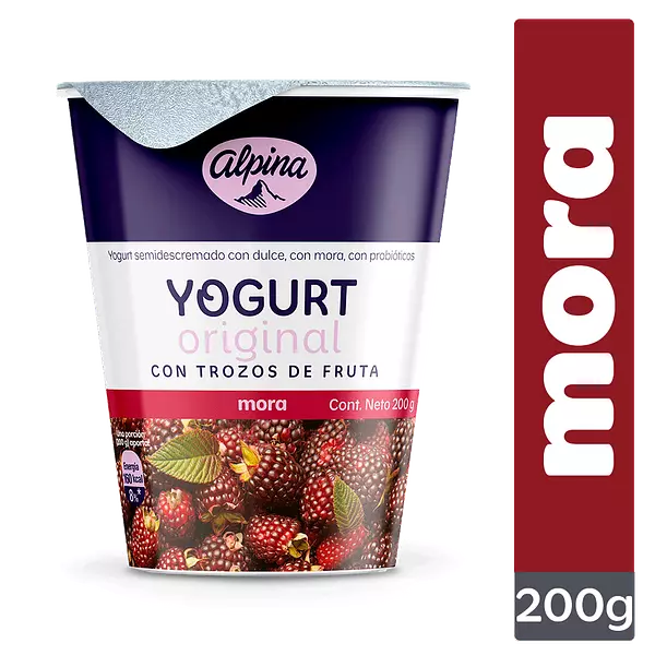 Yogurt Alpina X200 Mora