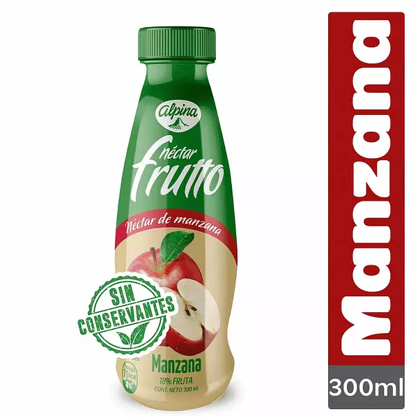 Nectar Frutto Manzana Bot 300 Ml