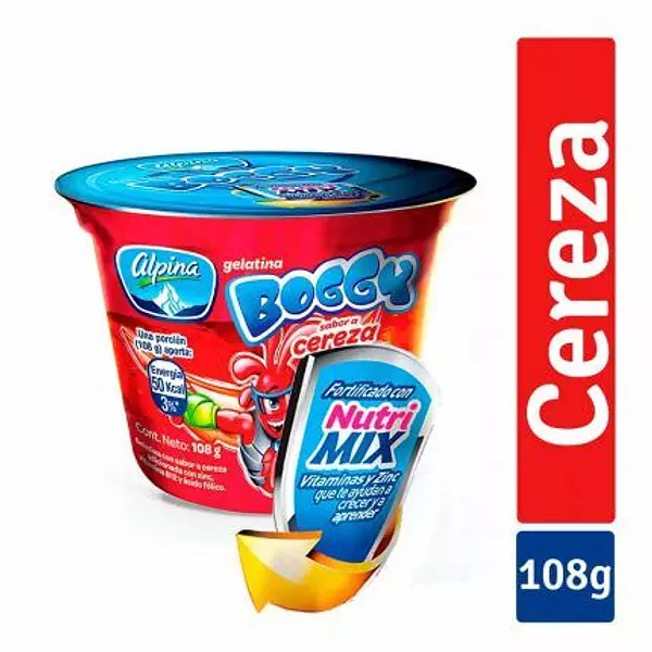 Gelatina Boggy X108 Cereza