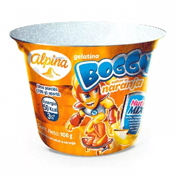 Gelatina Boggy X108 Naranja