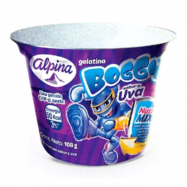 Gelatina Boggy X108 Uva