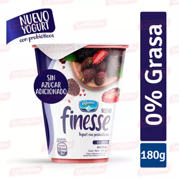 Yogurt Finesse Mora180gr