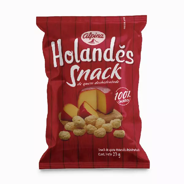 Snack Queso Holandes Deshidratado 23g