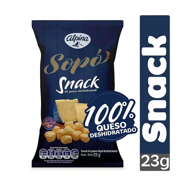 Snack Queso Sopo Deshidratado 23g