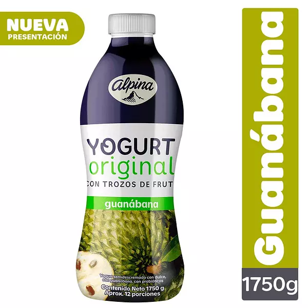 Yogurt Orig Alpina x 1750 Guanab