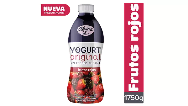 Yogurt Orig Alpina x 1750 Frut Roj