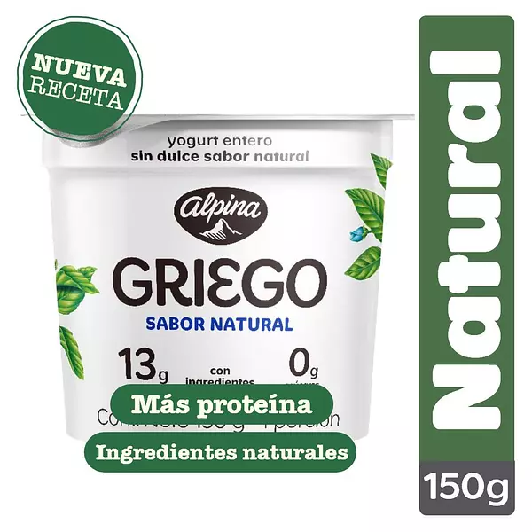 Yog Griego Alpina Natural X150gr