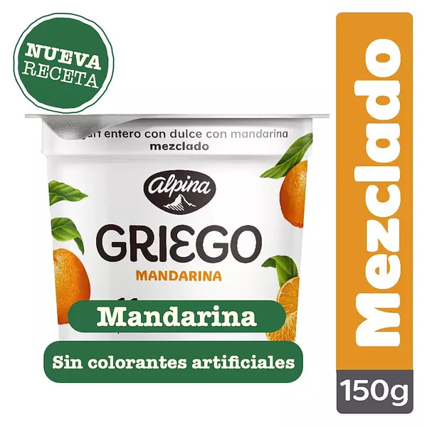 Yog Griego Mezclado Mandarina 150g