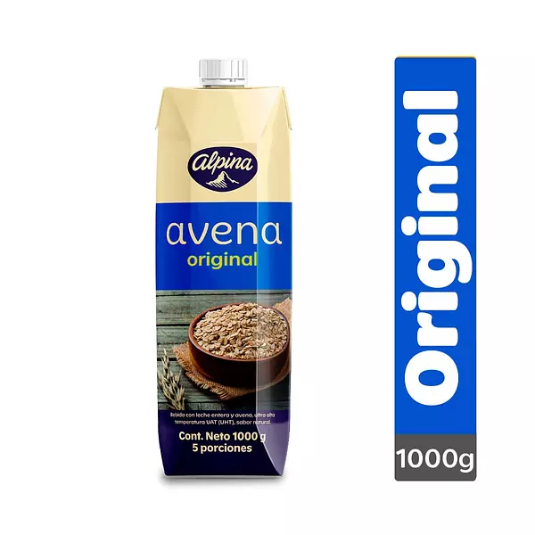 Avena Original Alpina Caja 1000ml