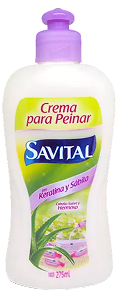 Crema Peinar Savital Keratina x 275 Ml