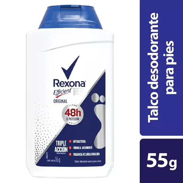 Talco Rexona Efficient X55g