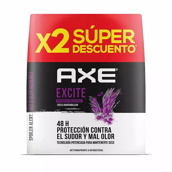 Deso Axe Excite Aer 2x152ml