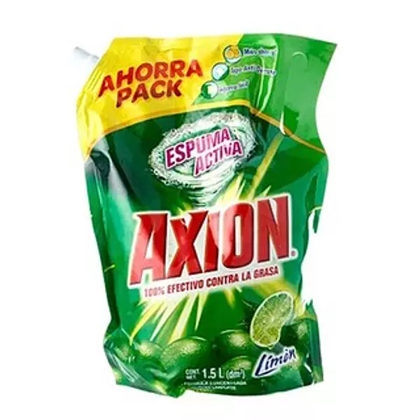 Lavaplatos Axion Limon 1.5 Lt Dpack