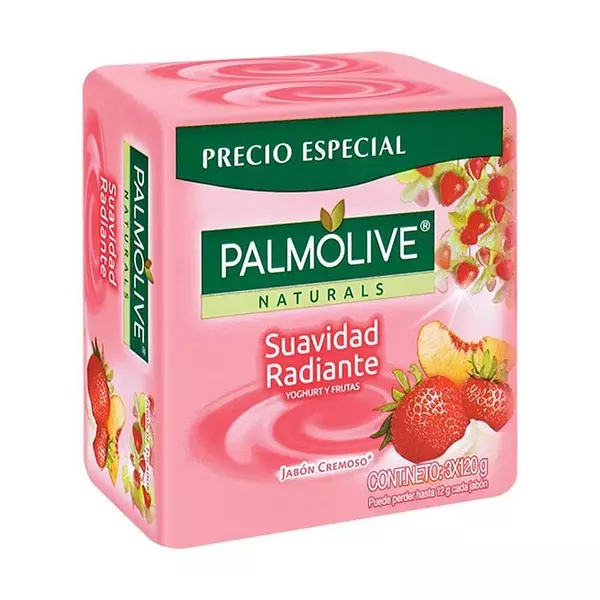 Jab Palmolive Yogurt Frts 3x120gr