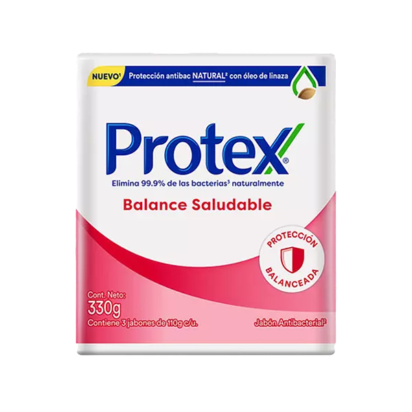 Jabon Protex Balance Saludable 3 x 110 G