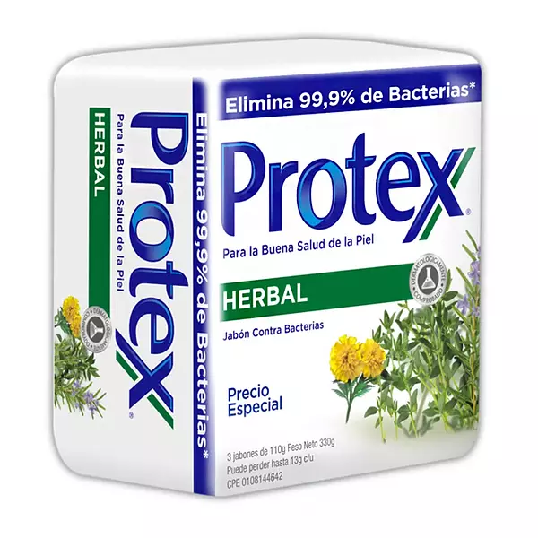 Jabon Protex Herbal 3x120gr